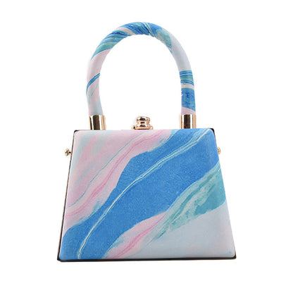 women Printed Landscape Mini hand Bag - mini Shoulder Messenger Bag