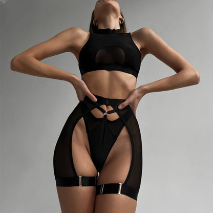 women's Sexy Lingerie Set, Women Lingerie Set, Three-Piece Lingerie Set