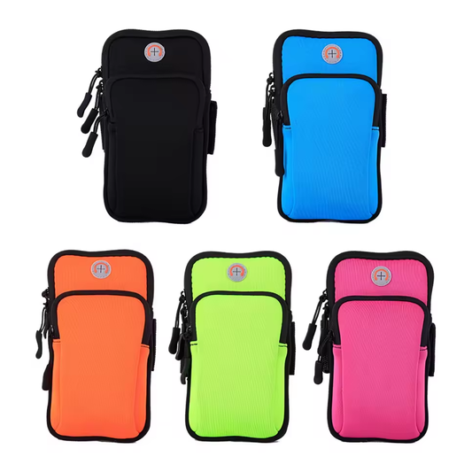 women armband bag - Arm Pouch Bag with Phone Holder - sports bag