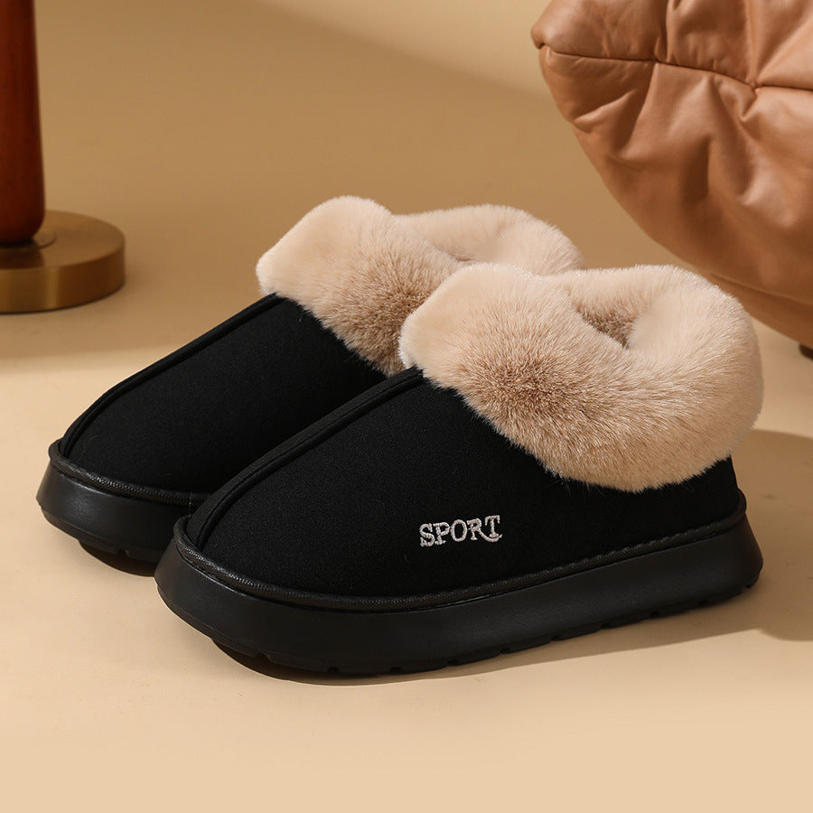 Winter Warm House Slippers Outdoor Snow Boots