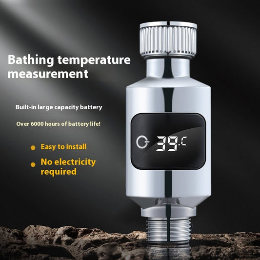 Shower Head Temperature Meter Shower Faucet Water Thermometer