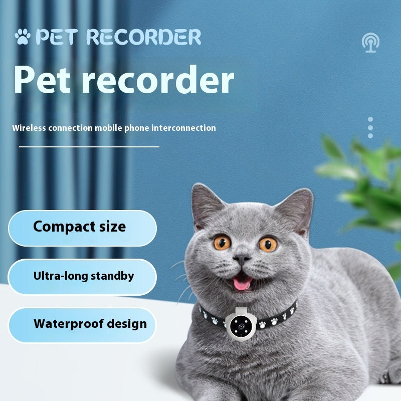 Cat and Dog Collars with Tracking Camera, Pet Products