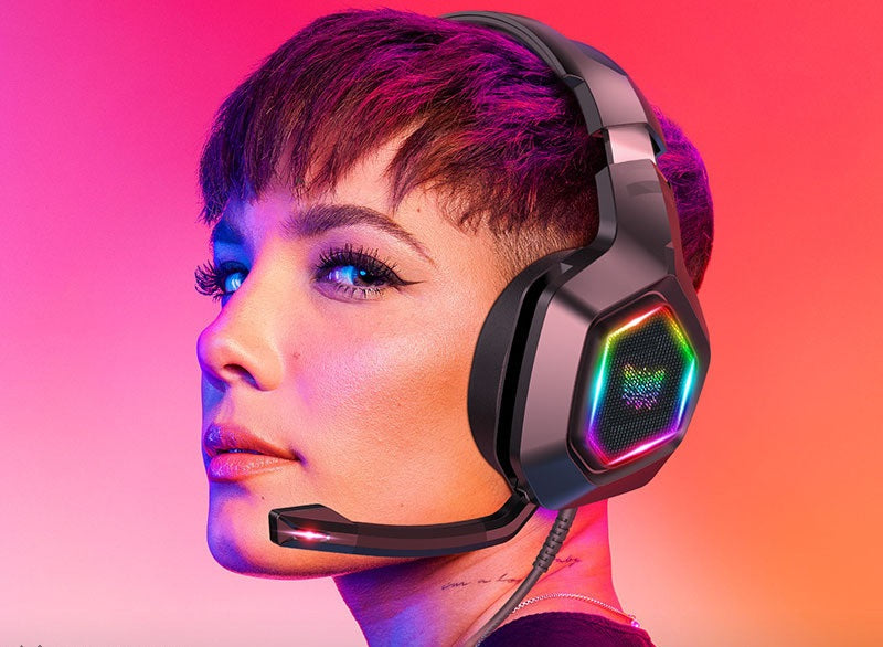 Gaming Headset, headset with microphone, over-ear headset