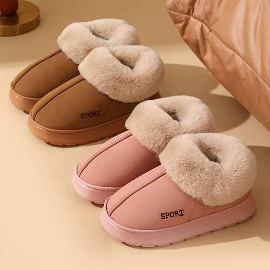 Winter Warm House Slippers Outdoor Snow Boots