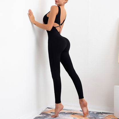 Women's Yoga Jumpsuit - Aerial Yoga Jumpsuit - Fitness Sports Jumpsuit