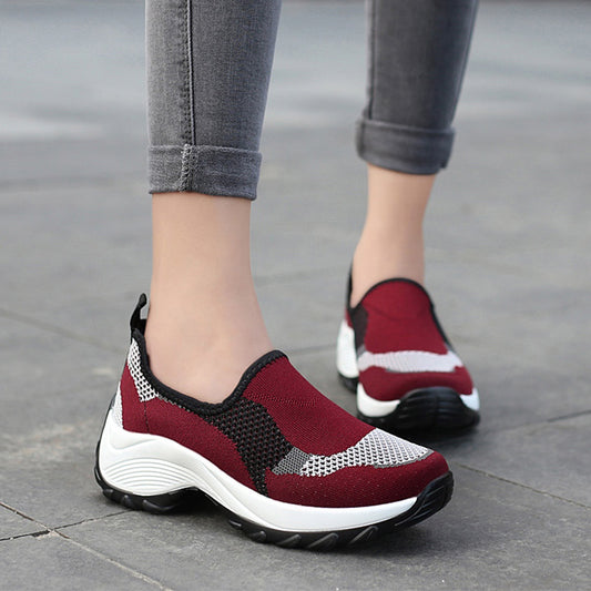 Ladies Casual Sports Mom Shoes Rocking Shoes