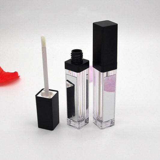 Shine Anytime: Lip Gloss Tube with Light and Mirror for Night Use