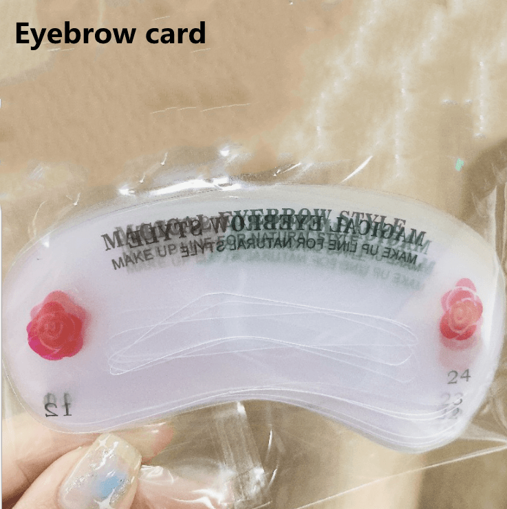 Brow Stamp Shaping Kit Eyebrow Stamp Waterproof Long Lasting Natural Shape Brow Stamp Contouring Stick Makeup Eyebrow Shadow