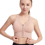 Women’s Front Zip Sports Bra, Women’s Racerback Sports Bra