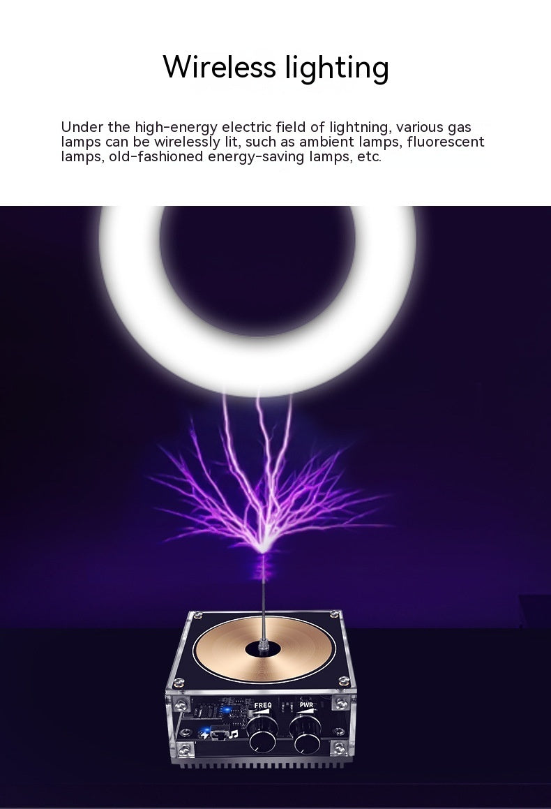 Tesla Coil Speaker - Music-Activated Artificial Lightning Arc