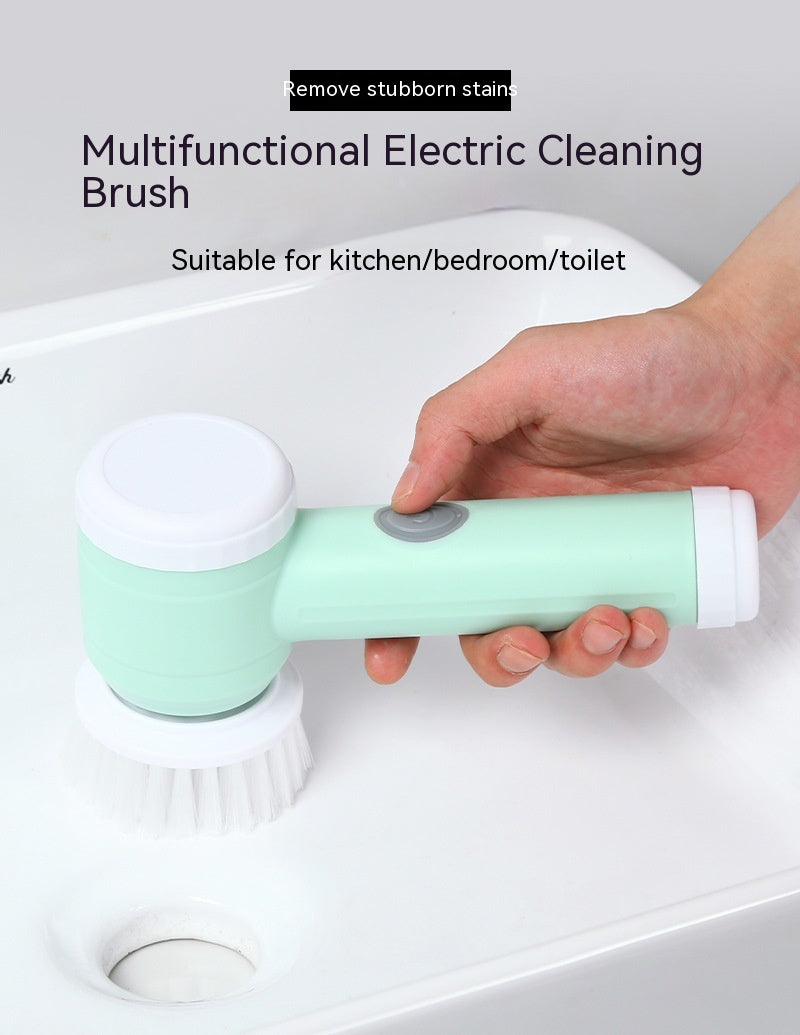 Multifunctional Electric Shoe Brush Household Soft Fur Does Not Hurt Shoes Waterproof