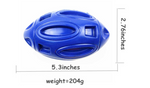 Interactive Squeaky Dog Toy – Rugby Ball Fetch & Play Toy for Dogs