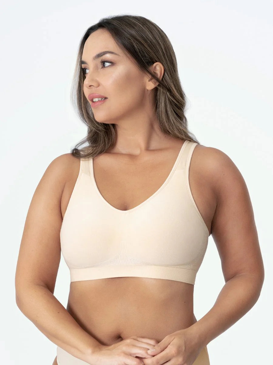 Women’s Wireless Support Bra, Women’s Full Coverage Wireless Bra