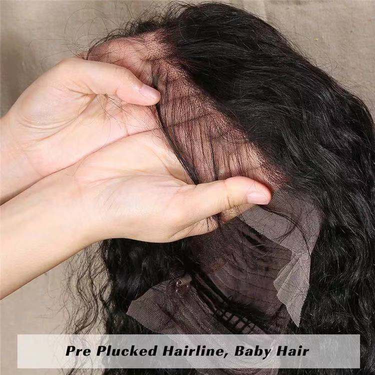 Wig Multi Color Medium And Long Curly Hair Chemical Fiber Headgear