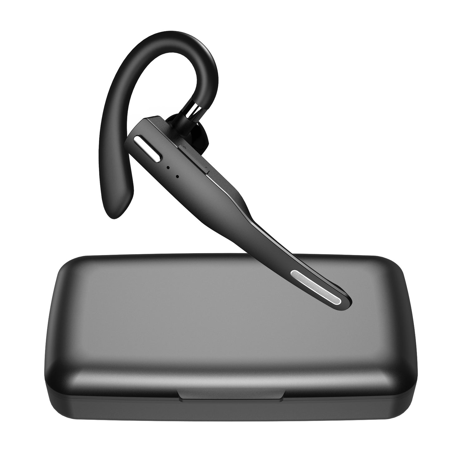 Bluetooth Headset Single Hanging Ear Type Business Model With Charging Compartment