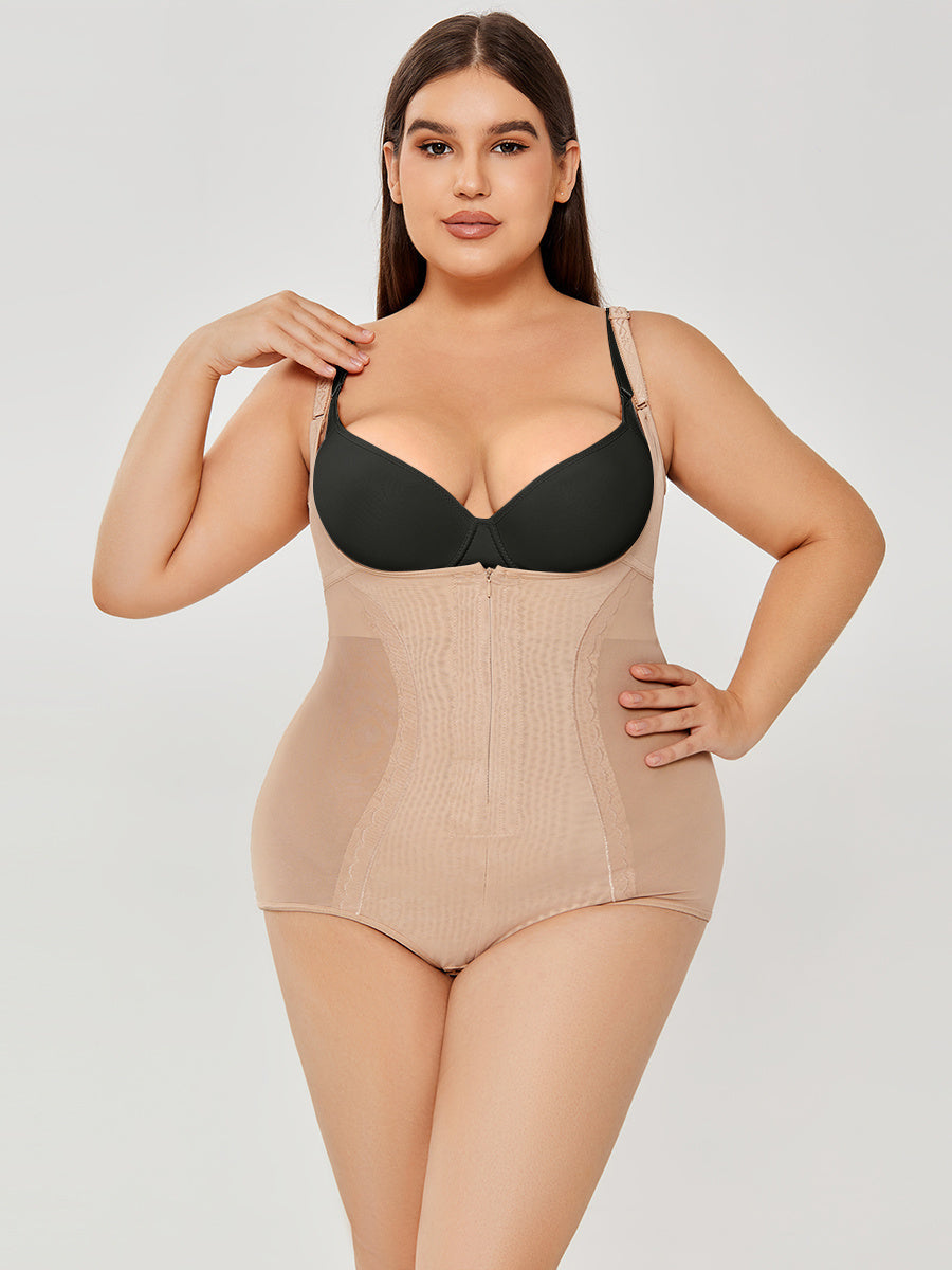 Shapewear Bodysuit Tummy Control Slim Body Shaper kocsend.com