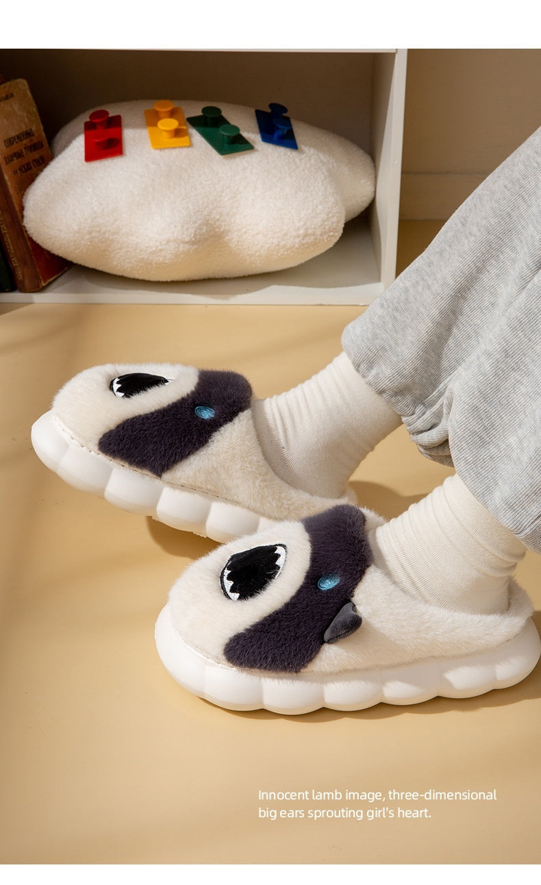 Shark Cotton Winter House Slippers