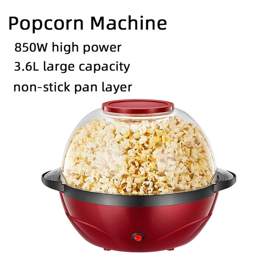 Electric Popcorn Machine , Automatic Mixing Popcorn Machine