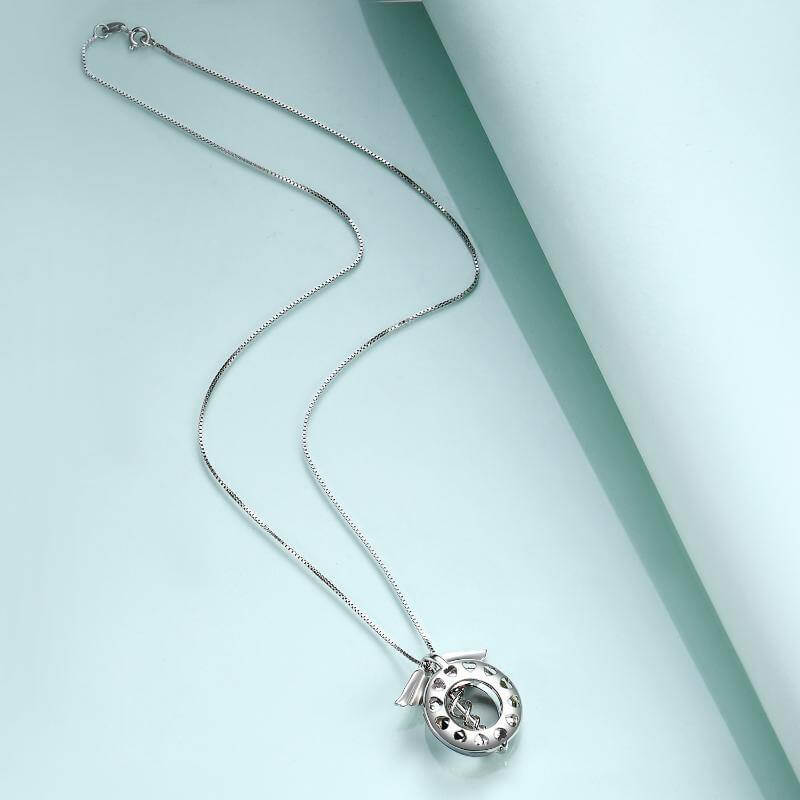 925 Sterling Silver Heartbeat Nurse Necklace