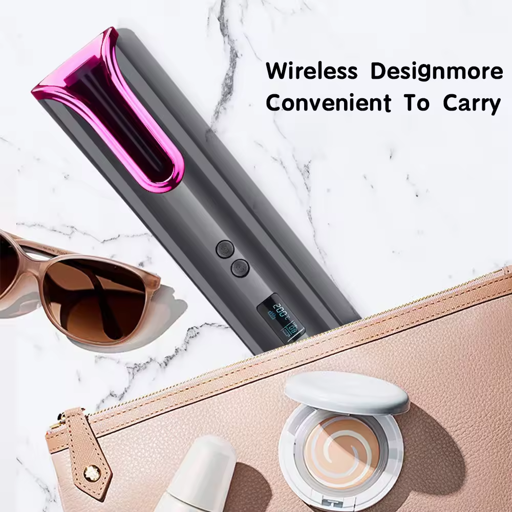 USB Rechargeable Automatic Hair Curler - Automatic Hair Curler