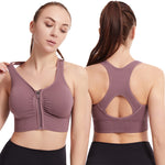 Women’s Front Zip Sports Bra, Women’s Racerback Sports Bra