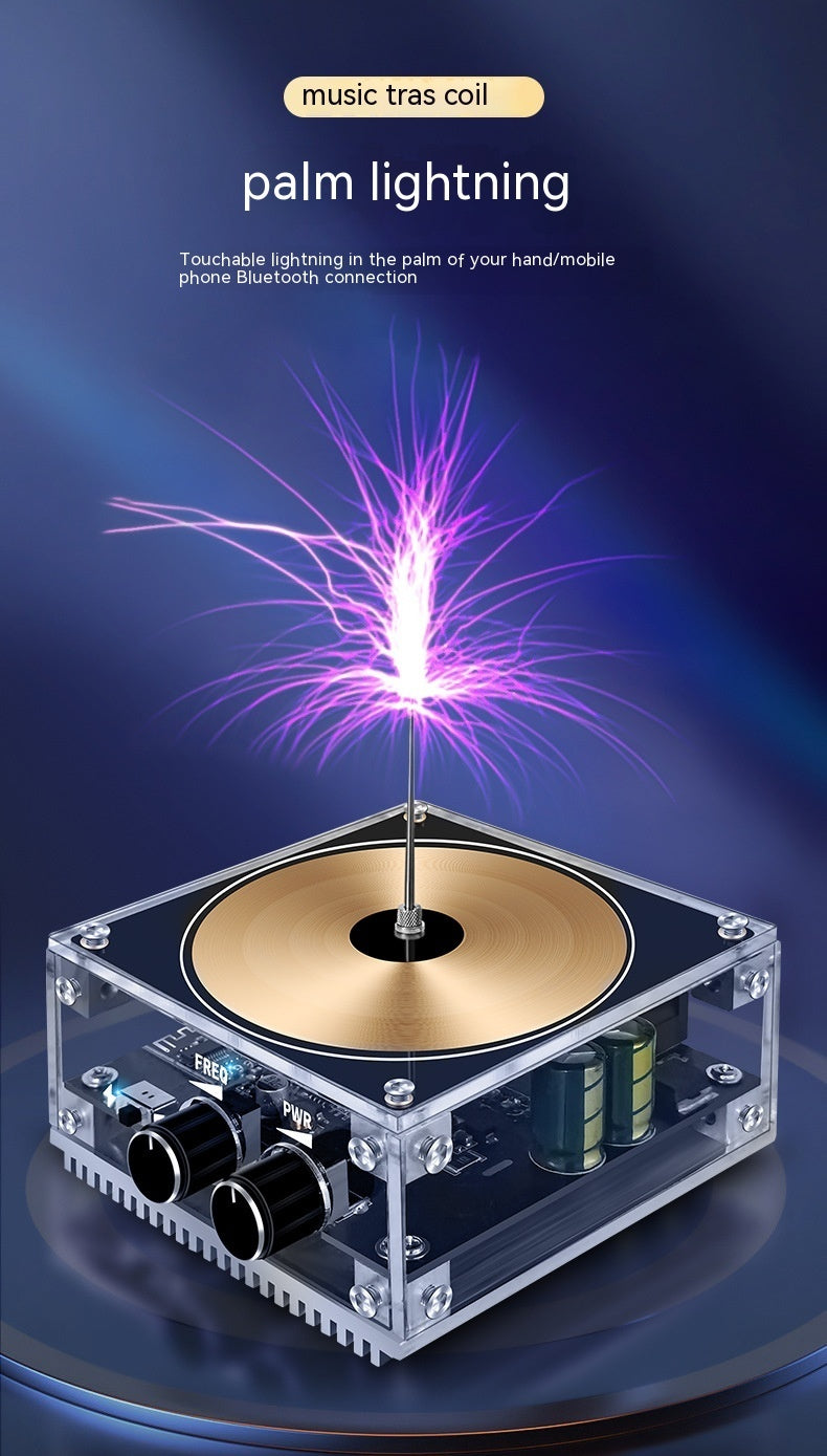 Tesla Coil Speaker - Music-Activated Artificial Lightning Arc