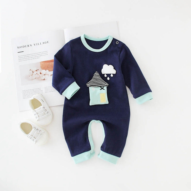 one piece rompers cotton baby dress