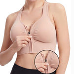 Women’s Front Zip Sports Bra, Women’s Racerback Sports Bra