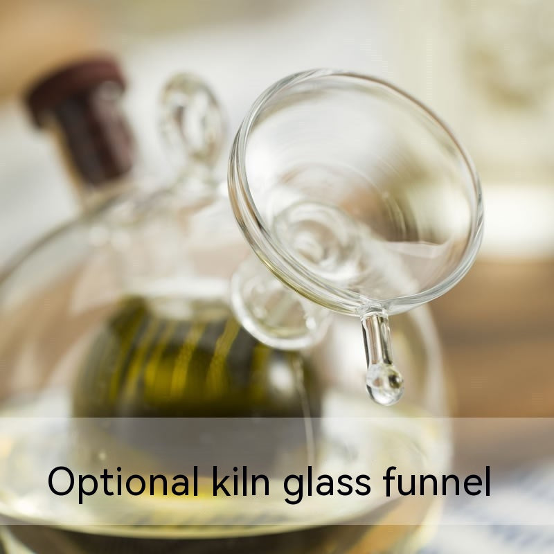 Household Kitchen Glass Condiment Bottle Borosilicate Glass