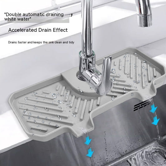 Splash-proof Waterproof Faucet Drainage Mat