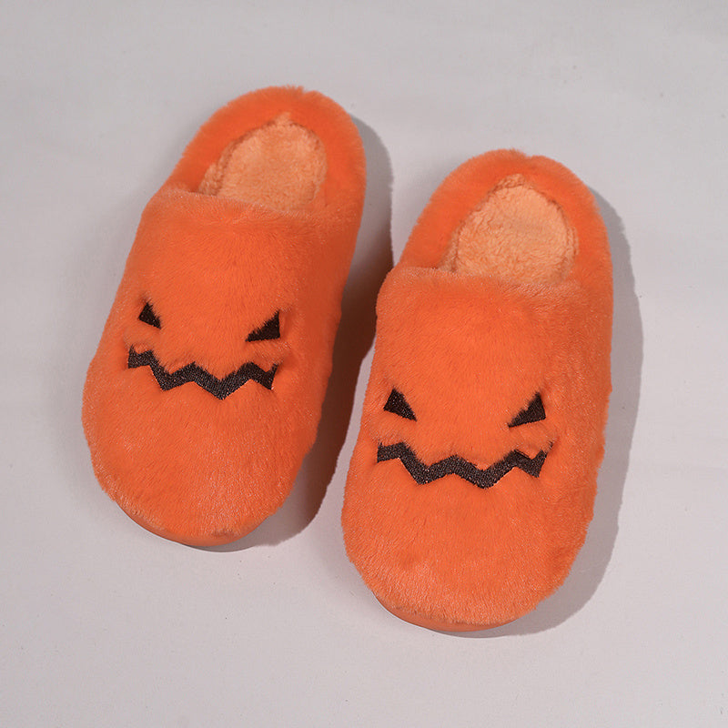 Halloween Pumpkin Warm Slippers