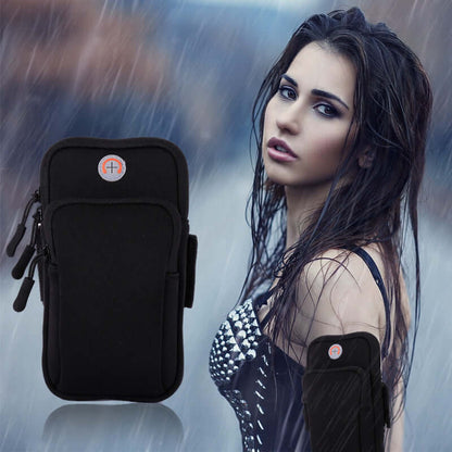 women armband bag - Arm Pouch Bag with Phone Holder - sports bag