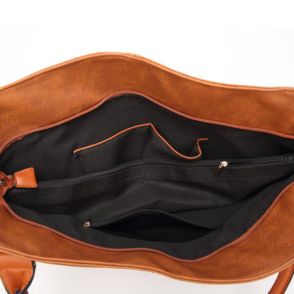 women Soft PU Leather shoulder bag - women's leather hobo handbags