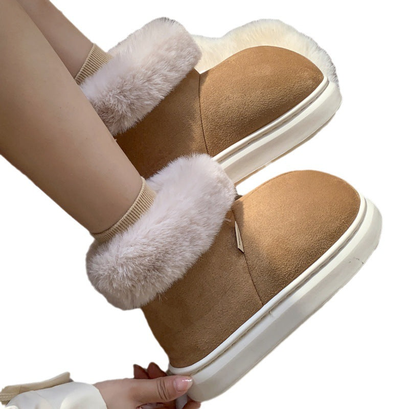 Women's Platform Non-slip Warm Snow Boots