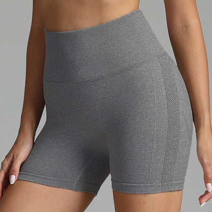 Women’s Seamless Yoga Shorts, Women High Waist Hip Lifting shorts