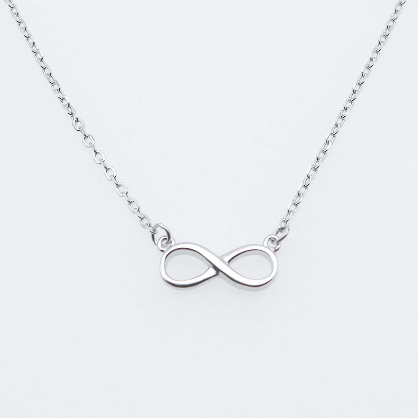925 Silver women's necklace with infinity symbol