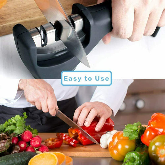 Ceramic Tungsten Kitchen Knife Sharpener