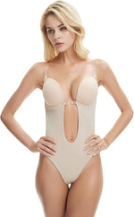Women’s Backless Shapewear Bodysuit, Women’s Invisible Backless Shapewear Bodysuit