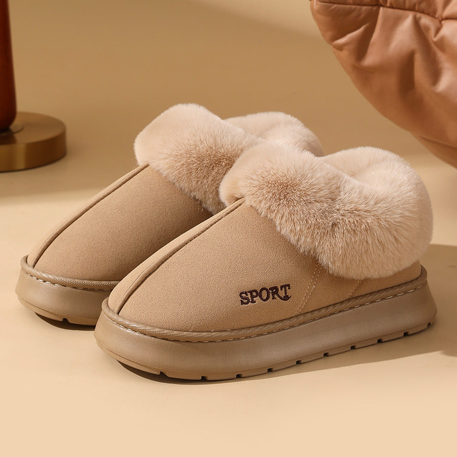 Winter Warm House Slippers Outdoor Snow Boots