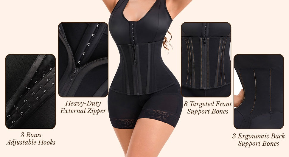 Women's Fajas Colombianas Full Body Shaper – Tummy Control & Butt Lifter