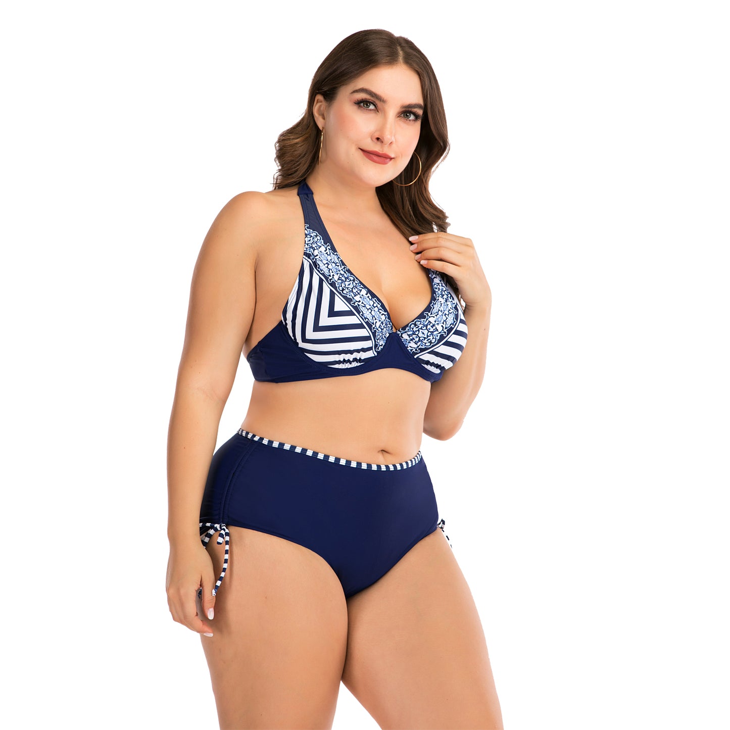 Fat woman underwire bikini