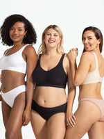 Women’s Wireless Support Bra, Women’s Full Coverage Wireless Bra