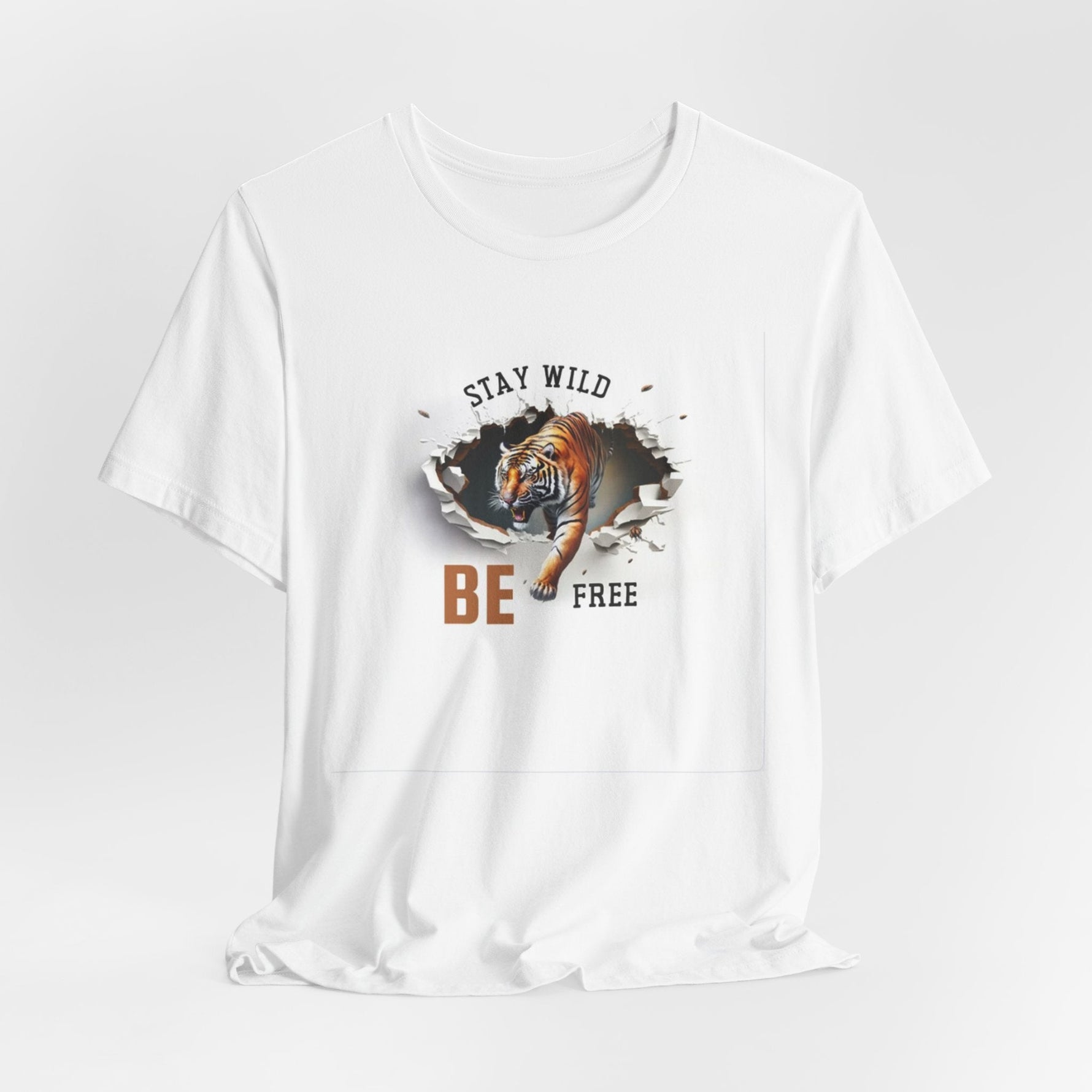 Stay Wild Tee with Inspirational Design, Unisex T-Shirt, Animal Lover Gift, Adventure Apparel, Nature Enthusiast Shirt, Outdoor Gear kocsend.com