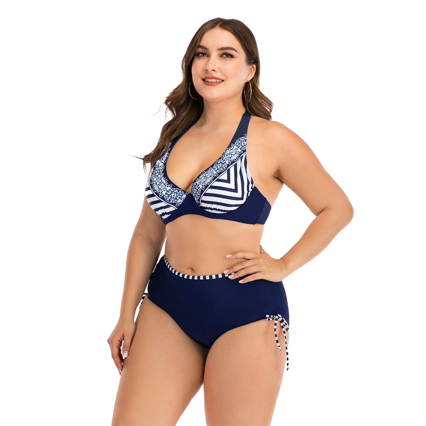 Fat woman underwire bikini