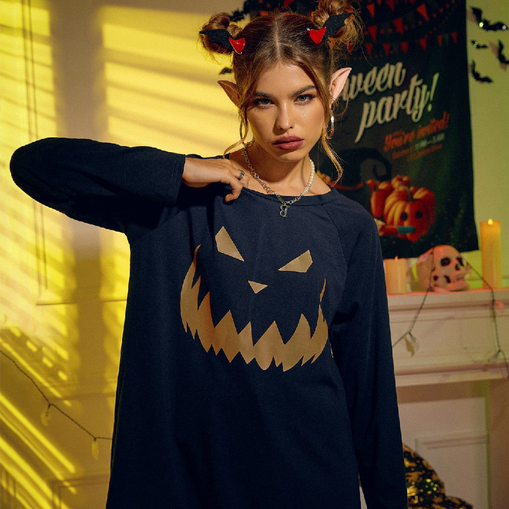 Women's Halloween Printing Fashion Sweater