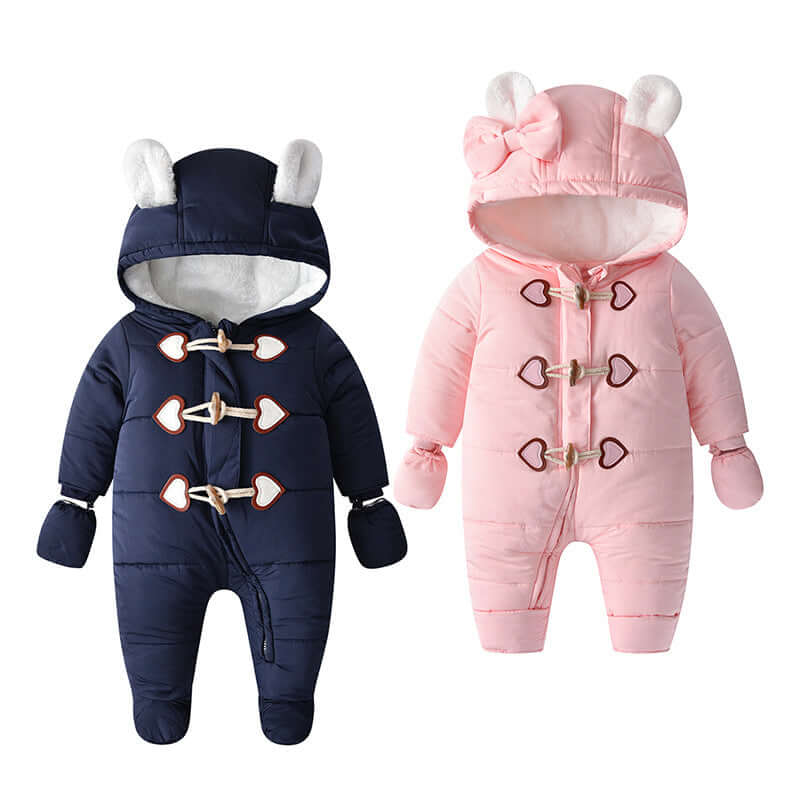 Baby Onesie Horn Buckle Hayi Baby Crawling Suit Clothes