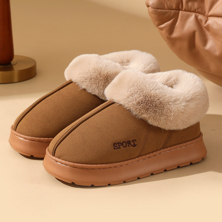 Winter Warm House Slippers Outdoor Snow Boots