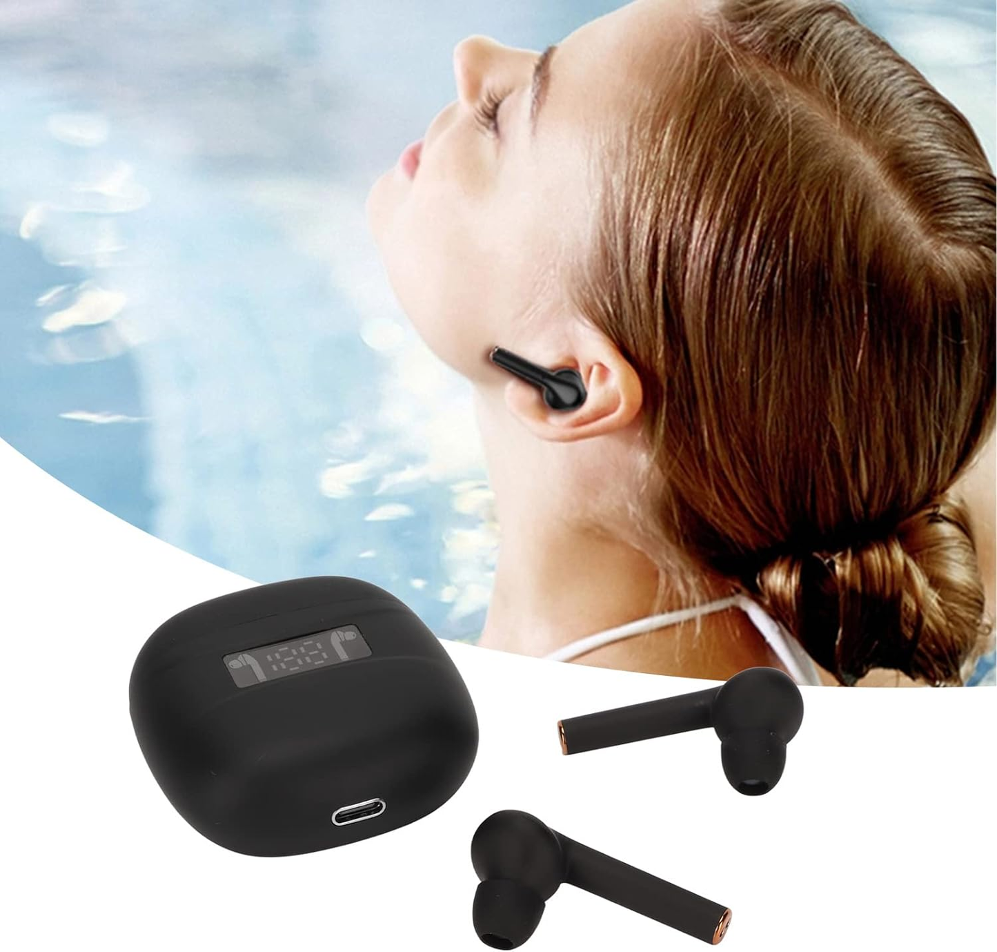 Wireless Bluetooth Headset, Bluetooth Headphones, Wireless Earphones