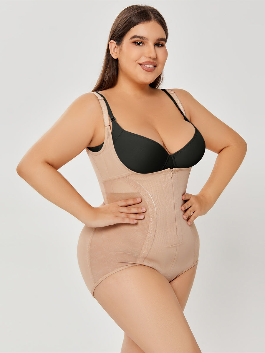 Shapewear Bodysuit Tummy Control Slim Body Shaper kocsend.com