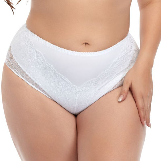 Lace Seamless Mid-rise Briefs For Comfort